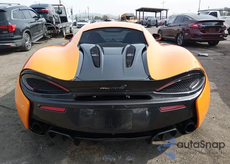 2016 Mclaren 570S z USA, uszkodzony, nr VIN SBM13DAA0GW000430